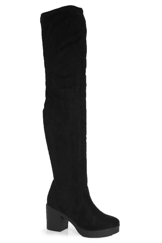 Lois Cleated Chunky Over The Knee Boot